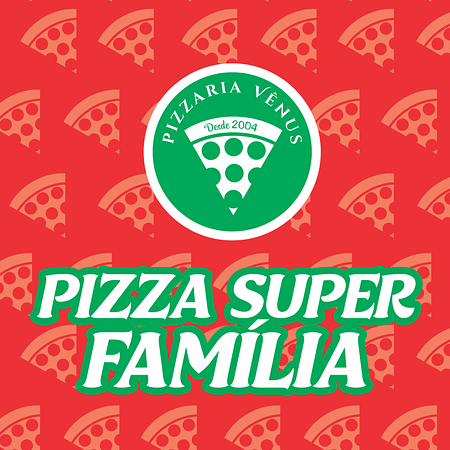 Pizza Família 40cm 12 fatias até 3 sabores
